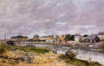 The Port of Trouville Artwork by Eugène-Louis Boudin