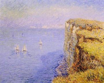 Cliffs by the Sea Artwork by Gustave Loiseau
