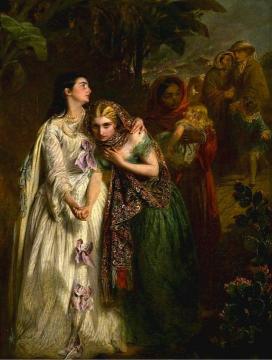 The Flight From Lucknow Artwork by Abraham Solomon