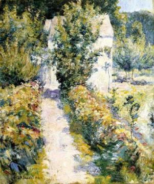 Azaleas Artwork by John Twachtman