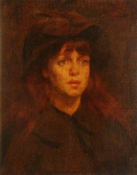 Kitty Artwork by Sir George Clausen