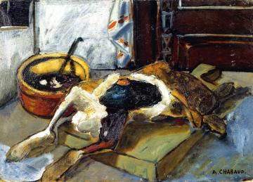 Dressed Rabbit Artwork by Auguste Chabaud