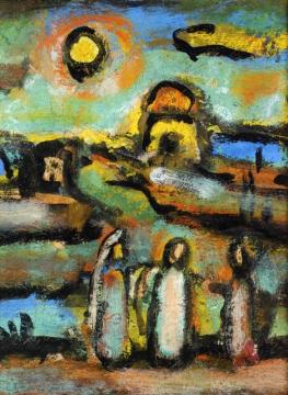 Biblical Scene Artwork by Georges Rouault