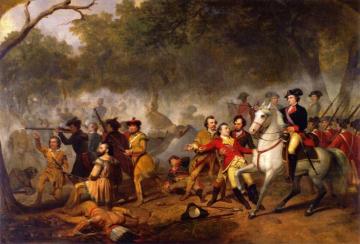 Washington As Captain In The French And Indian War Artwork by Junius Brutus Stearns