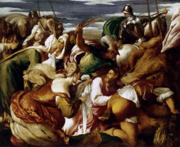 The Road To Calvary Artwork by Jacopo Bassano