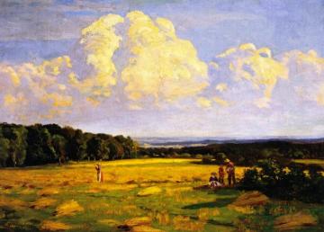 Harvesting, Sainte-Famille Artwork by William Brymner