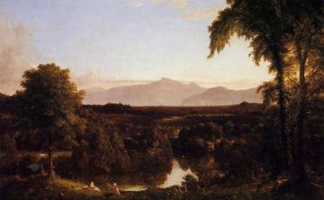 View on the Catskill, Early Autunm Artwork by Thomas Cole