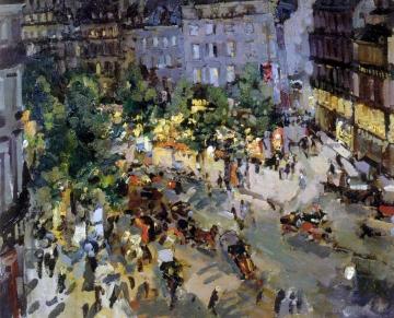 Paris. Boulevard des Capucines Artwork by Constantin Alexeevich Korovin