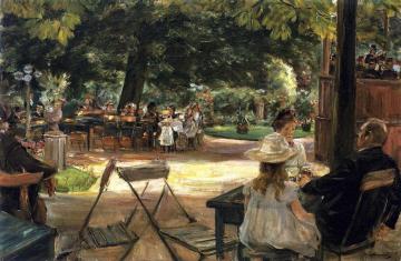 Restaurant Garden Artwork by Max Liebermann