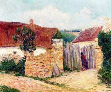 A House in the Village Artwork by Gustave Loiseau