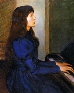 Playing by Heart Artwork by Lilla Cabot Perry