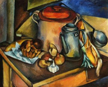 Still Life With Dining Table Artwork by Henri Hayden