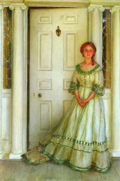 Emily - Before the War Artwork by Charles Courtney Curran