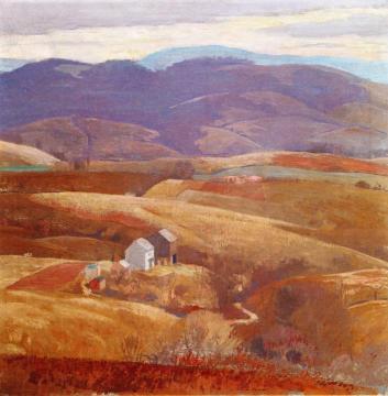 Lone Farm Artwork by Daniel Garber
