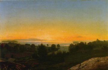 Annisquam Marshes, Near Gloucester, Massachusetts Artwork by Fitz Hugh Lane