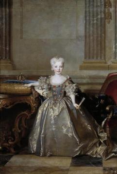 Infanta Mariana Victoria of Spain Artwork by Nicolas de Largillierre