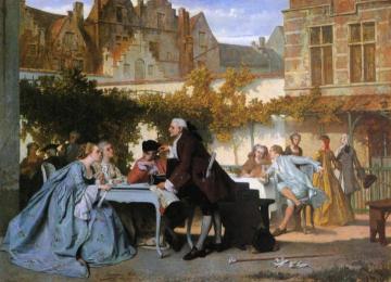 The Notary Artwork by Auguste Serrure