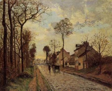 Road in Louveciennes Artwork by Camille Pissarro