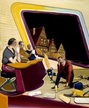 Quiz Artwork by Neo Rauch