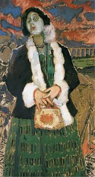 Gwen Frangcon-davies, In 'the Lady With A Lamp' Artwork by Walter Richard Sickert