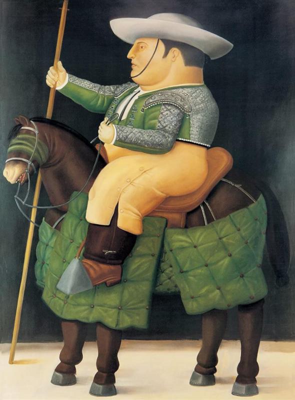Picador, 1986 Artwork by Fernando Botero
