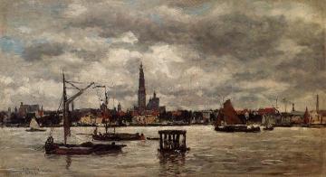 Antwerp, the Scheldt Artwork by Eugène-Louis Boudin