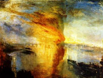 The Burning Of The Houses Of Lords And Commons, October 16, 1834 Artwork by Joseph Mallord William Turner