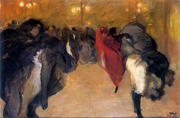 Cancan At The Moulin Rouge Artwork by Wojciech Weiss