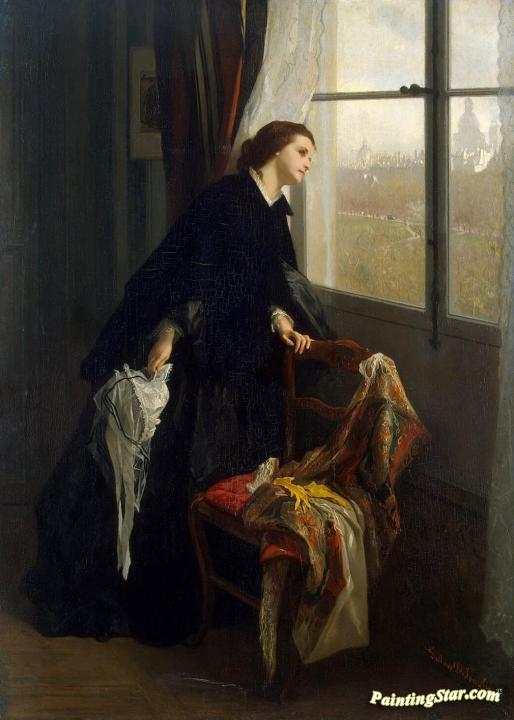 Changeable Weather Artwork by Gustave-Leonard de Jonghe