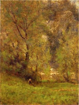Near the Delaware Water Gap Artwork by George Inness