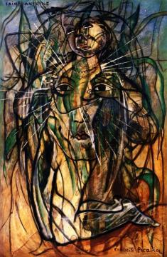 Saint Antoine Artwork by Francis Picabia
