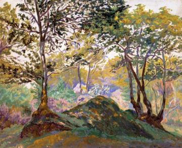 Clearing in Ecouves Forest Artwork by Paul Ranson