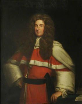 Sir Gilbert Dolben Artwork by Sir Godfrey Kneller