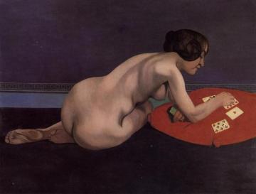 Solitaire Artwork by Felix Vallotton
