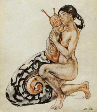 Cover To Jugend Artwork by Leo Putz