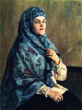 P. Shcherbatova Artwork by Vasili Ivanovich Surikov