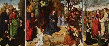 The Portinari Altarpiece Artwork by Hugo van der Goes