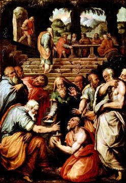 The Prophet Elisha Artwork by Giorgio Vasari