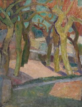 La Alameda De Fuenterrabia Artwork by Daniel Vazquez Diaz