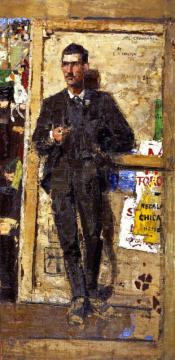 Joseph Crawhall Artwork by Edward Arthur Walton