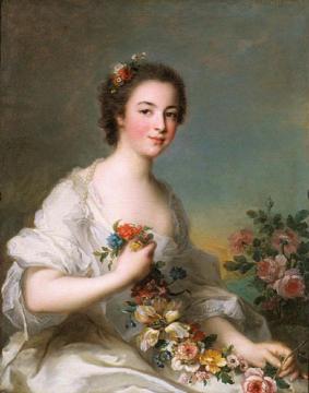 Portrait of a Lady Artwork by Jean-Marc Nattier