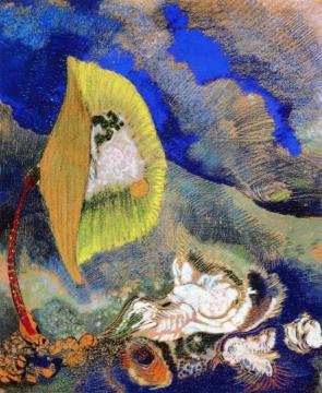 Underwater Vision Artwork by Odilon Redon