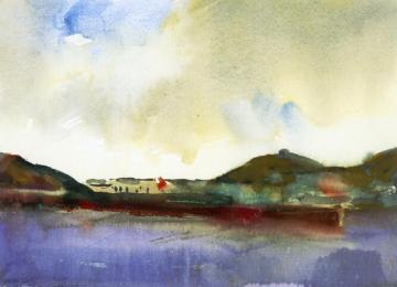 Horta, The Azors, #1 Artwork by Charles W. Hawthorne