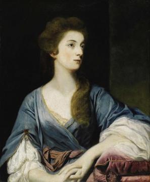 Portrait Of Miss Elizabeth Greenway Artwork by Sir Joshua Reynolds