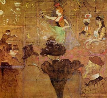 La Goulue Dancing Artwork by Henri de Toulouse-Lautrec