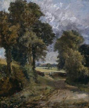 A Cornfield Artwork by John Constable