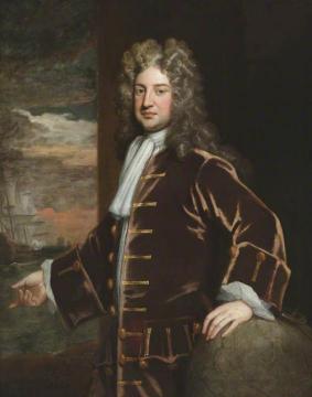 Admiral George Delaval Artwork by Sir Godfrey Kneller