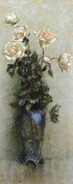 Small Roses #2 Artwork by Anna Mary Richards Brewster