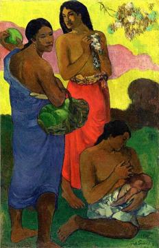 Maternite (II) Artwork by Paul Gauguin