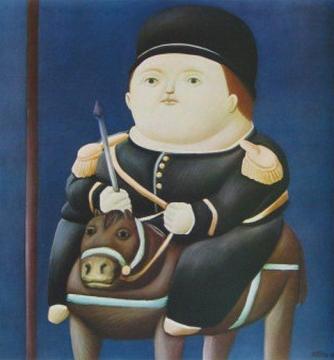 Saint George Artwork by Fernando Botero